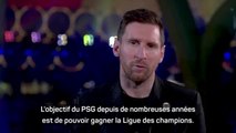 PSG - Messi : “L’objectif est de gagner la Ligue des champions”