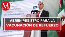 Sí habrá registro de adultos mayores para vacunación de refuerzo contra covid