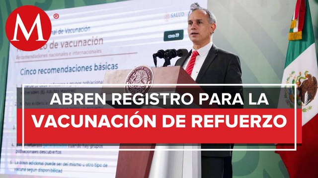 Sí habrá registro de adultos mayores para vacunación de refuerzo contra covid