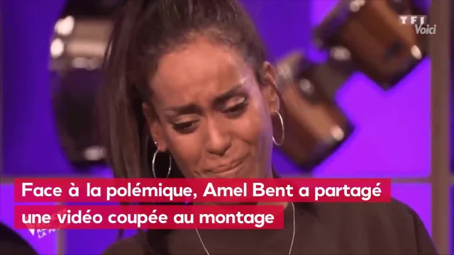 VOICI - La chanson secrète : lynchée par Aya Nakamura et ses fans, Amel Bent diffuse une séquence coupée au montage