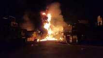 Explosión de un camión que transportaba gasolina en la localidad de Cap-Haitien