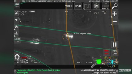 Suspected Drug Dealer In Stolen Car Brought Down By Police Helicopter.mp4