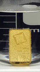 Dissoudre un lingot d'or dans l'acide
