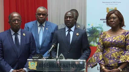 Assemblée nationale : la ministre Nialé Kaba présente le PND 2021-2025 aux députés