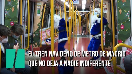 El cambio por Navidad de Metro de Madrid  que no deja a nadie indiferente