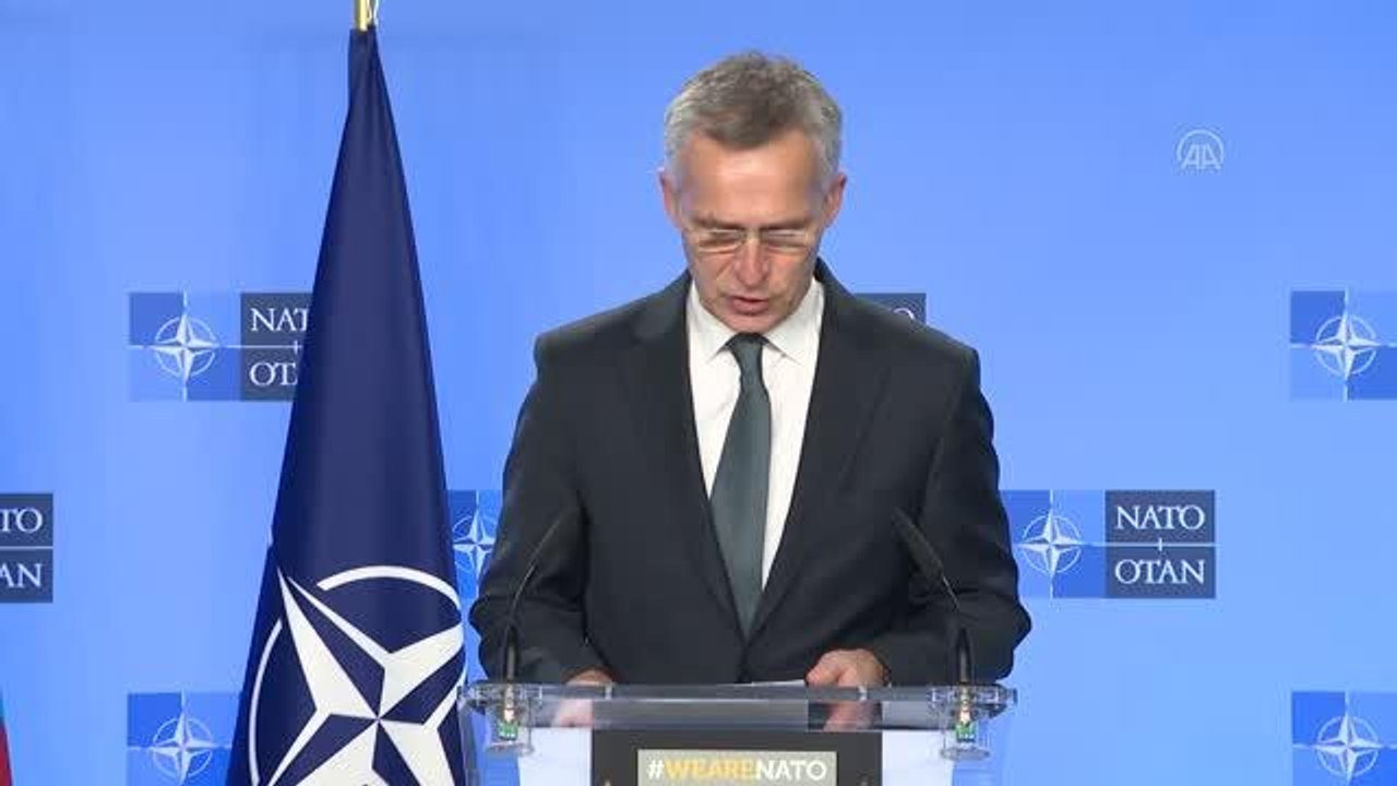 Aliyev - Stoltenberg ortak basın toplantısı