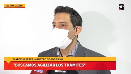 Buscamos agilizar los trámites