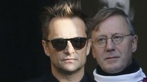 VOICI David Hallyday se confie sur l’album posthume de Johnny : « La voix de mon père est exceptionnelle »