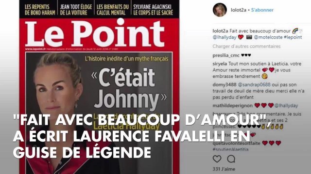 VOICI - Héri­tage de Johnny : Laeti­cia Hally­day dans la tour­mente, une amie proche lui apporte son soutien