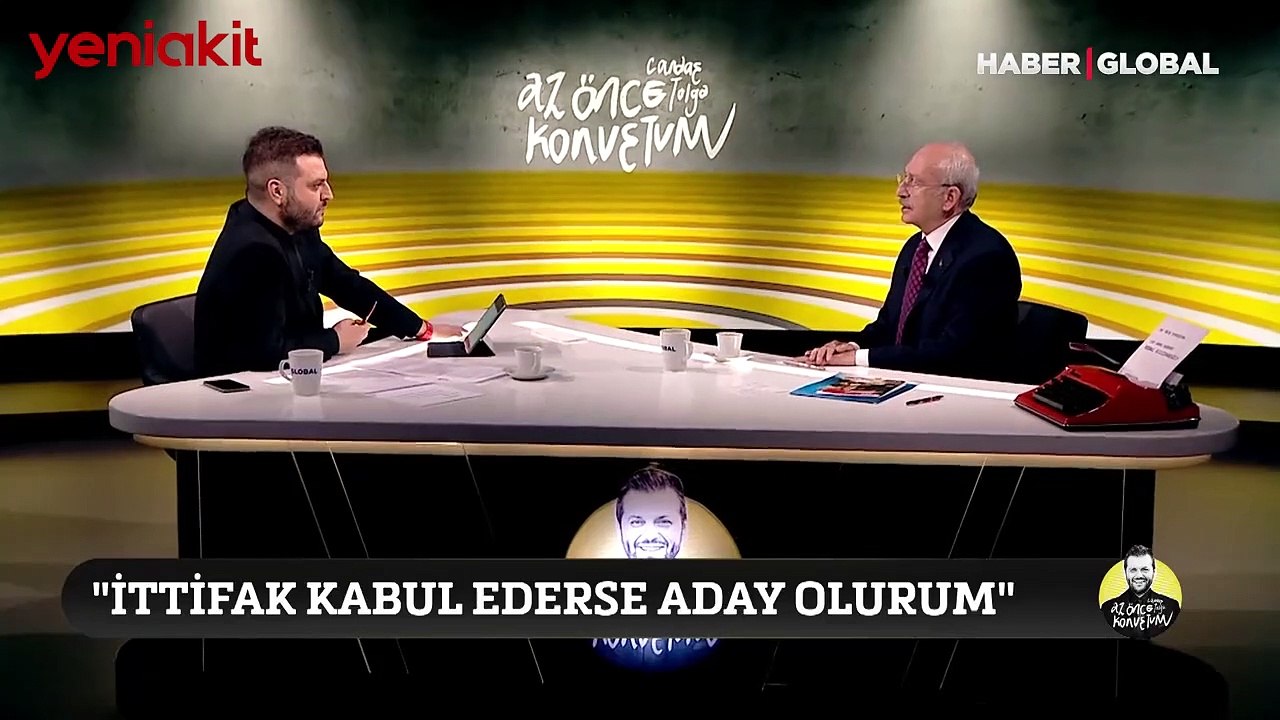Kılıçdaroğlu ağzındaki baklayı sonunda çıkardı: Kabul edilirse cumhurbaşkanlığına adayım!
