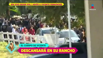 Dinastía Fernández en procesión al entierro de Don Vicente