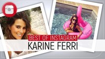 VOICI Shooting photo, selfies et coulisses... Le best-of Instagram de Karine Ferri