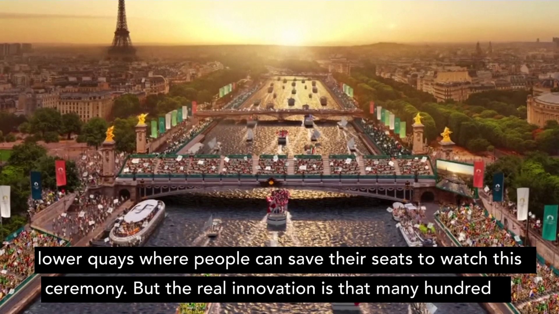 Paris 2024 Opening Ceremony on the River Seine -Plan revealed