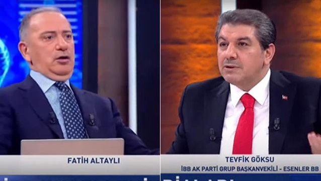İBB engelleniyor iddialarına AK Partili Göksu yanıt verdi, Fatih Altaylı şaştı kaldı