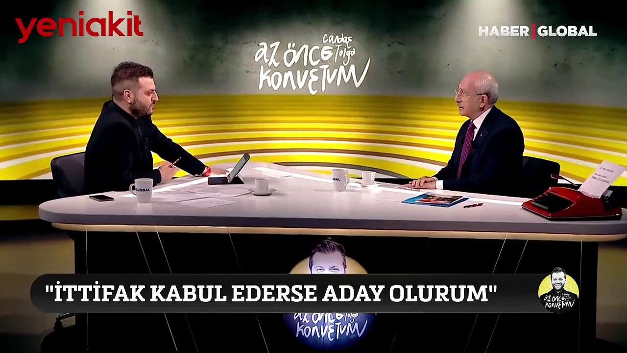 Kılıçdaroğlu ağzındaki baklayı sonunda çıkardı: Kabul edilirse cumhurbaşkanlığına adayım!