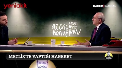 TBMM'deki el hareketi soruldu! Kılıçdaroğlu önce eveleyip geveledi ardından edepsizliği savundu