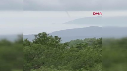 ANTALYA'DA DENİZDE 2 HORTUM OLUŞTU