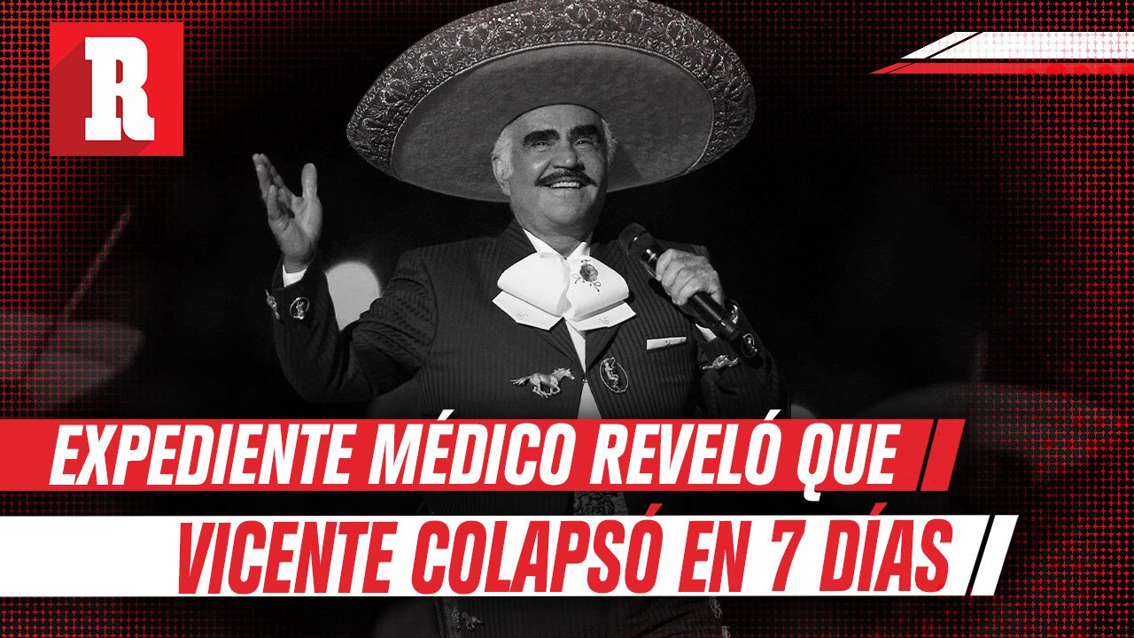 Expediente médico reveló que Vicente Fernández...