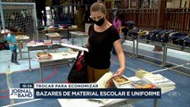 Os gastos com material escolar e uniforme também pesam no orçamento. Trocar é uma ótima saída pra economizar