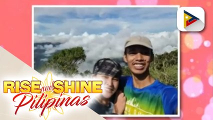 Wedding proposal ng magkasintahang sina Gracie Orden at Ian Serrato sa Mt. Apo