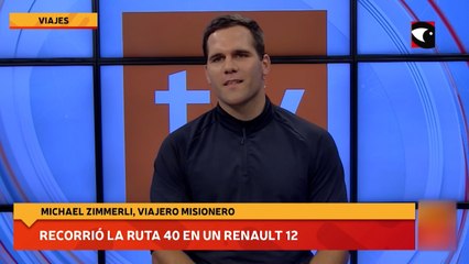 Recorriò la Ruta 40 en un Renault 12