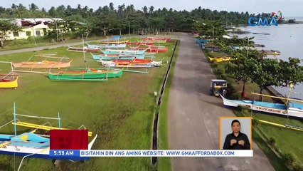 Download Video: Mga bangka ng mga mangingisda, dinala sa mataas na lugar bilang paghahanda sa posibleng pananalasa ng bagyong Odette | UB