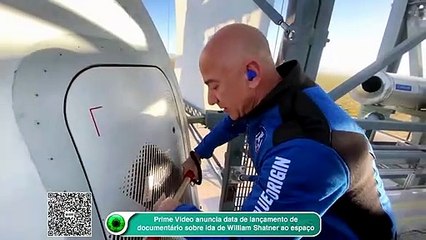 Prime Video anuncia data de lançamento de documentário sobre ida de William Shatner ao espaço