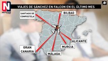 Falcón Viajes: esto es lo que cuestan los 54 vuelos privados de Sánchez en un mes