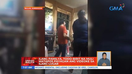 Ilang pamilya, todo-birit na muli matapos payagan ang videoke sa ilang lugar | UB