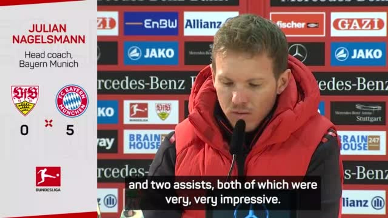Nagelsmann hails hat-trick hero Gnabry