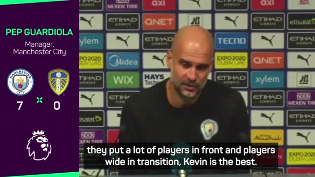 Man City 'absolutely needs' De Bruyne - Guardiola