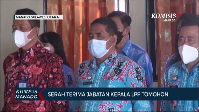 Serah Terima Jabatan Kepala LPP Tomohon