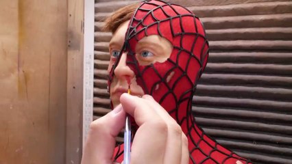 Watch the Amazing Spider-Man Sculpture Come to Life in This Timelapse 🕷️
