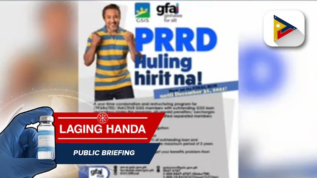 GSIS-PRRD, handog ng GSIS para sa separated at inactive members nito