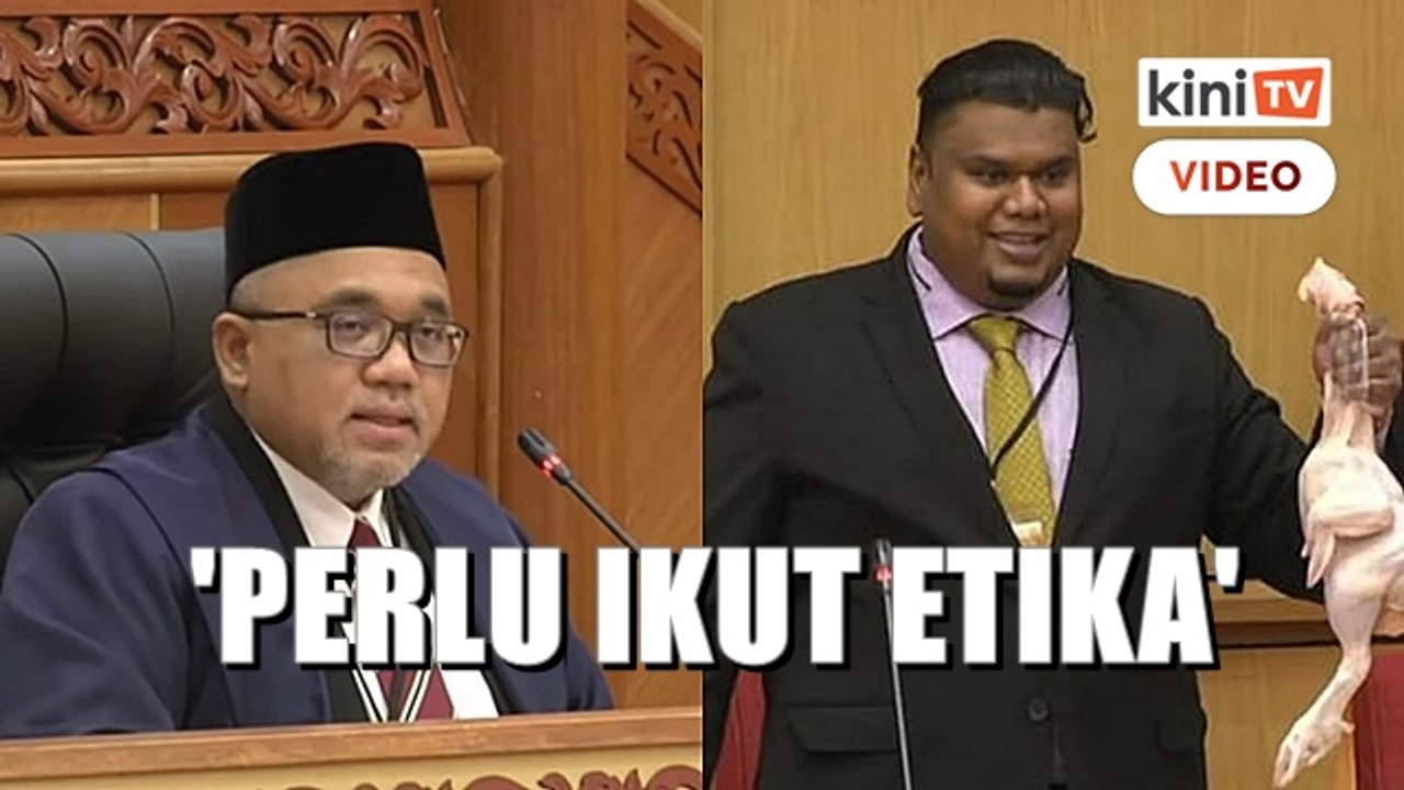 Saya harap tiada bawa kambing, lembu hari ini - Speaker DUN Perak
