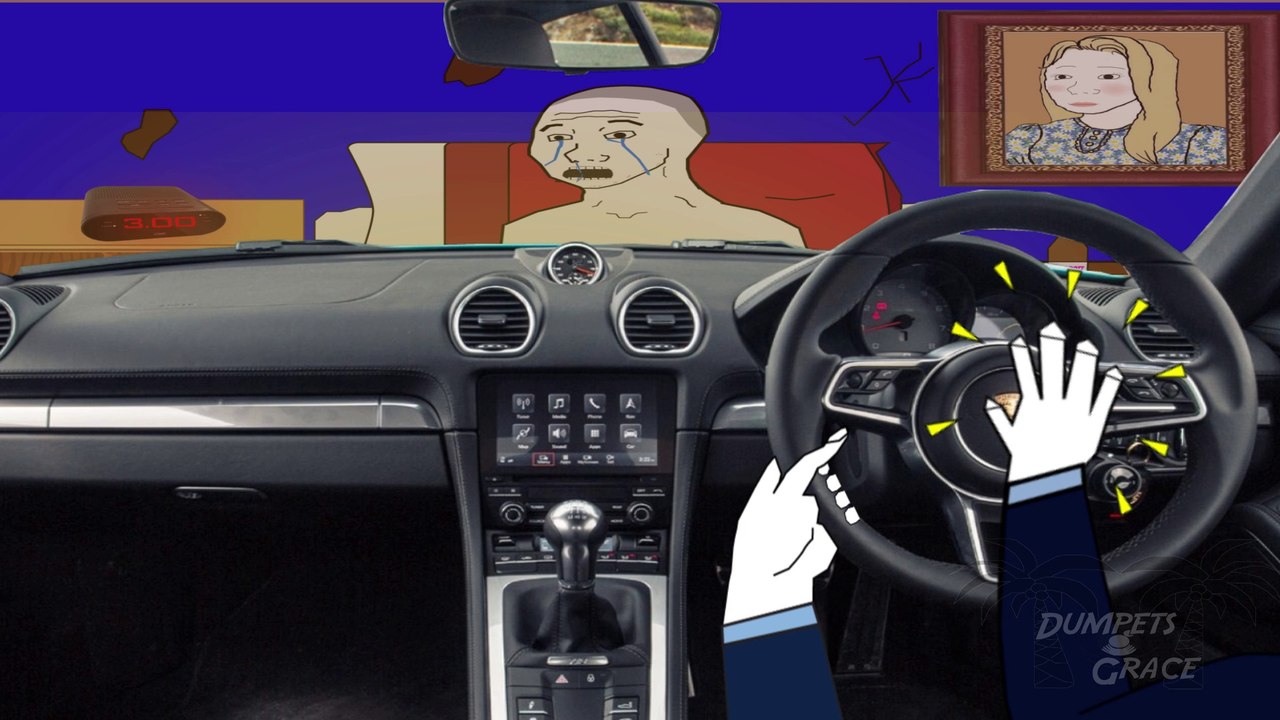 Wojak blues - Nice car bro