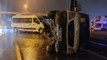 Gaziosmanpaşa’da iki servis minibüsü çarpıştı: 1 yaralı