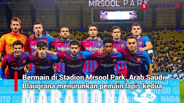 Barcelona Tumbang Melawan Boca Juniors di Maradona Cup 2021