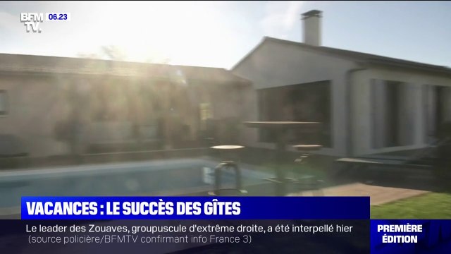 Vacances en gîtes: les chiffres des réservations très élevés