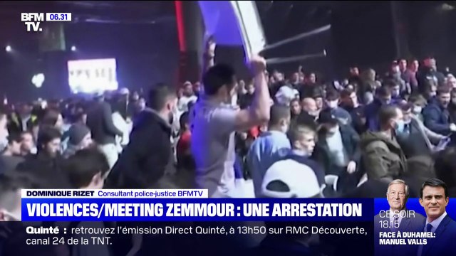 Violences lors du meeting d'Éric Zemmour à Villepinte: le leader présumé du groupuscule les Zouaves Paris a été arrêté ce mardi