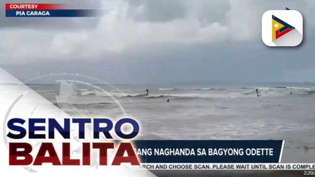 OCD Caraga, maagang naghanda sa bagyong Odette