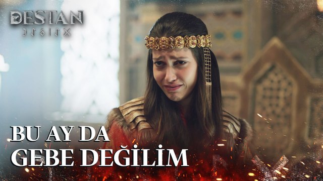 Günseli Hatun gebe olmadığı için ağladı - Destan 4. Bölüm