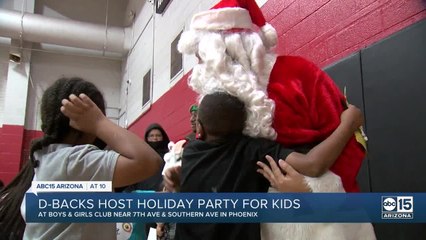 Santa more popular than Randy Johnson at D-Backs holiday event