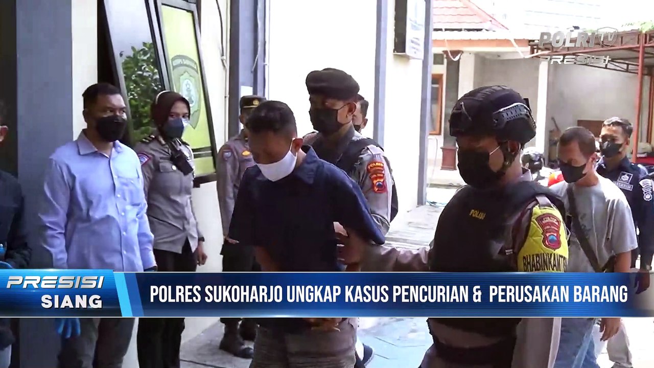 Curi dan Bakar Motor serta Coba Racuni Istrinya, TH Diringkus Polres Sukoharjo