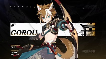 Genshin Impact - Gorou : Vers la victoire