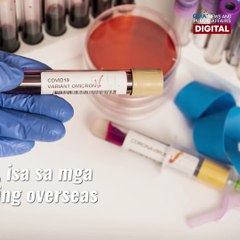 Omicron variant, na-detect sa Pilipinas | GMA News Feed