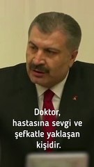 Bakan Koca, sağlık çalışanlarının greve çıktığı gün paylaştı: Yükü ağır bir meslektir hekimlik