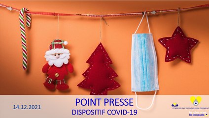 Situation épidémiologique et vaccinale à Bruxelles POINT PRESSE 14 12 2021