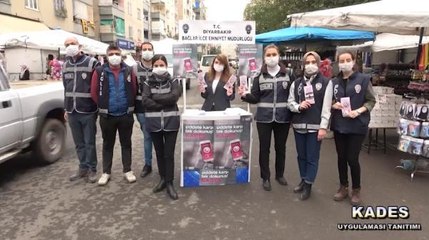 DİYARBAKIR'DA KADES İLE 458 KADIN ŞİDDETTEN KURTARILDI