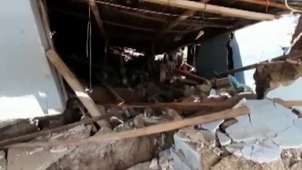 Un deslizamiento de tierra arrasa una aldea en la Amazonia peruana